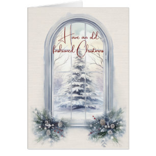 Avoir Une Vielle Fenêtre De Noël