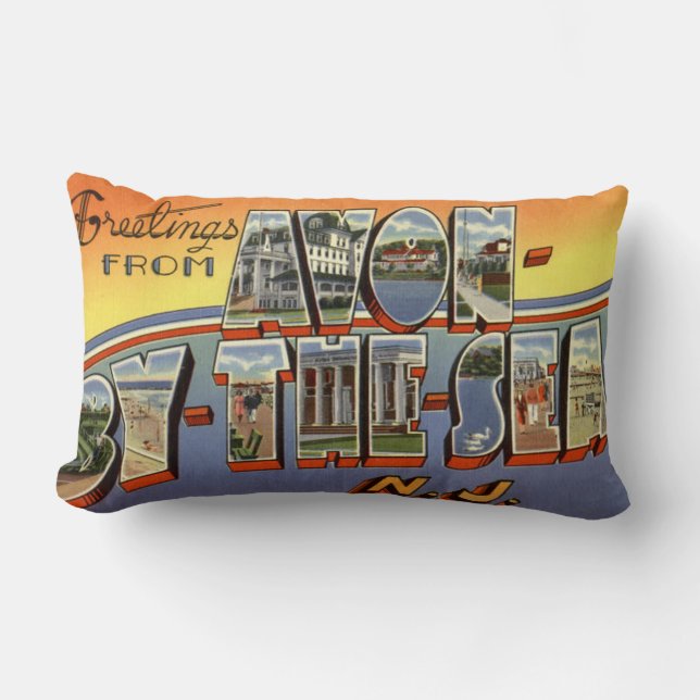 Avon par - - coussin lombaire du New Jersey de mer (Recto)