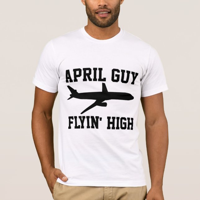 AVRIL ANNIVERSAIRE GUY FLYIN' HIGH T-SHIRTS (Devant)