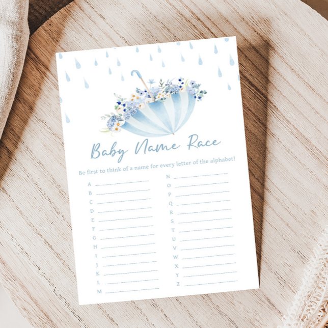 Avril Apporte Des Fleurs De Mai Nom De La Course D (April Shower Bring May Flowers Baby Shower Game)