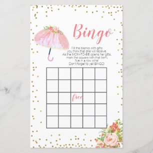 Avril Douches Apporter Mai Fleurs Bingo Jeu