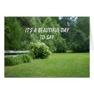 Avril Fool's Day Flowers et arbres scène de pelous
