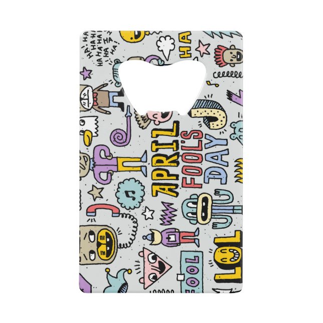 Avril Fools : Jeu de Doodles Colorés. (Devant)