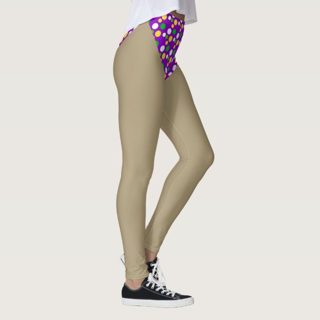 Avril Fools Jour Leggings Polka Dot Bas (Droite)