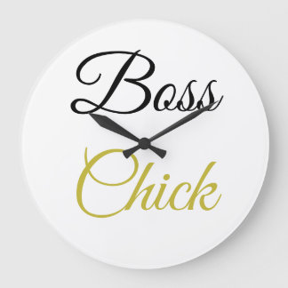 Avryl Fleur's Gold Black Pretty Font Horloge