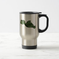 AW tasse drôle de voyage de tortue de mer