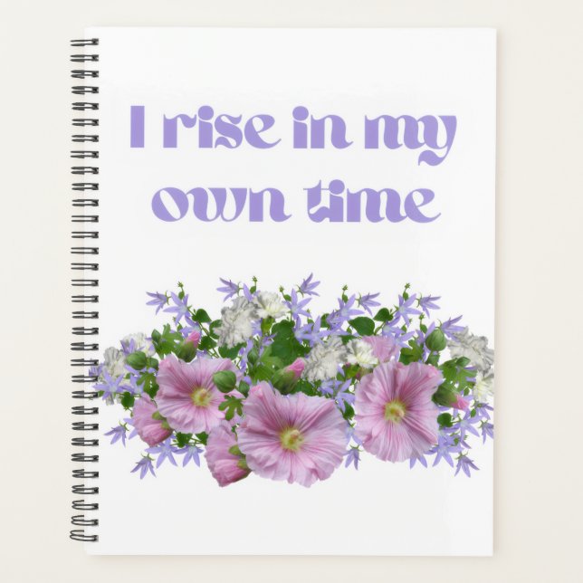 Awakening Energy Floral Planner (Devant)