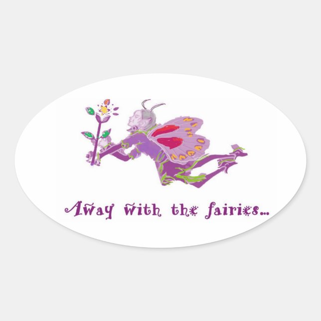 Away With the Fairies Sticker (Devant)
