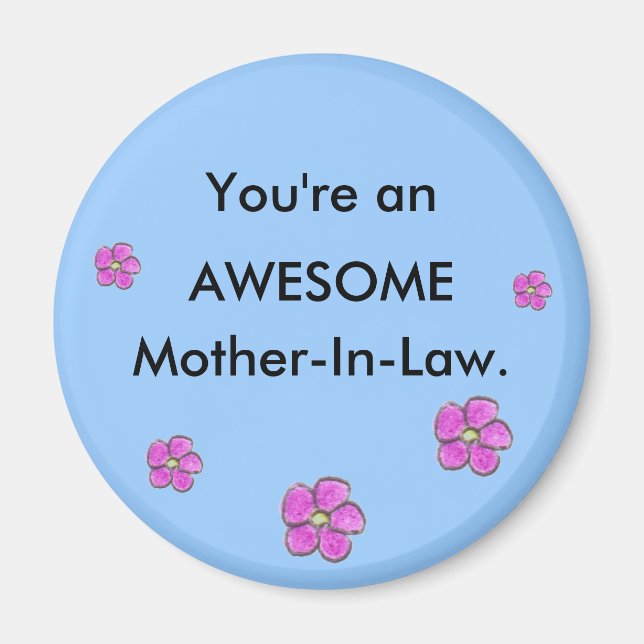 Awesome aimant de belle-mère (Devant)