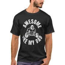Awesome Like My papa Cadeaux drôles t-shirt papa