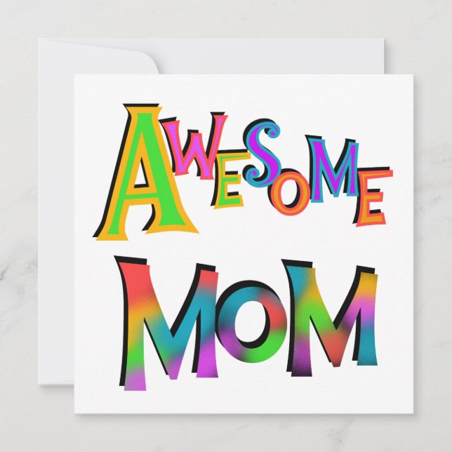 Awesome Maman T-shirts et cadeaux (Devant)