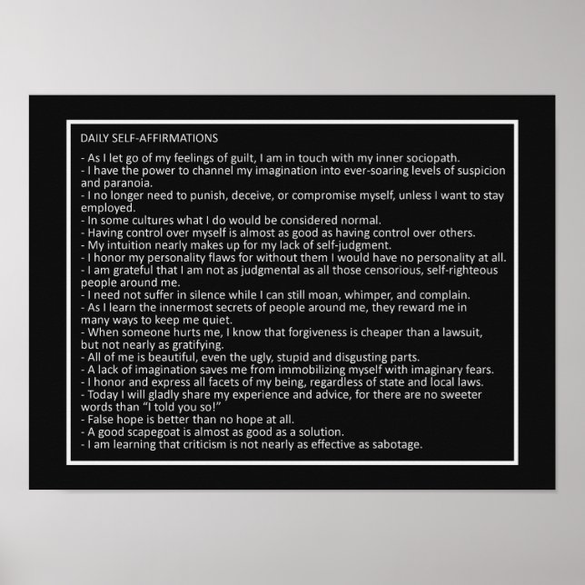 Awesome Plaisanteries affiche couleur personnalisé (Devant)