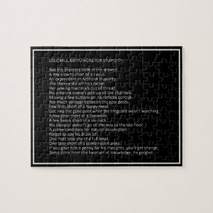 Awesome Plaisanteries personnalisées puzzle couleu