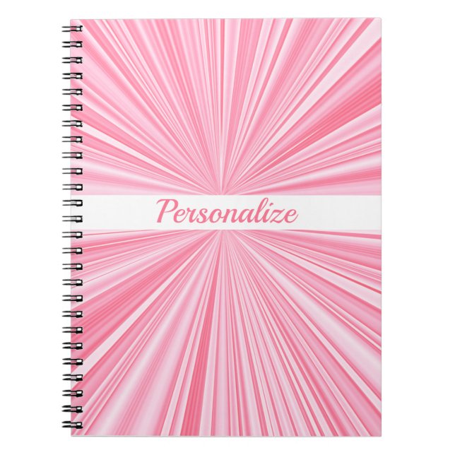 Awesome rose Abstrait Personnaliser le Carnet de j (Devant)