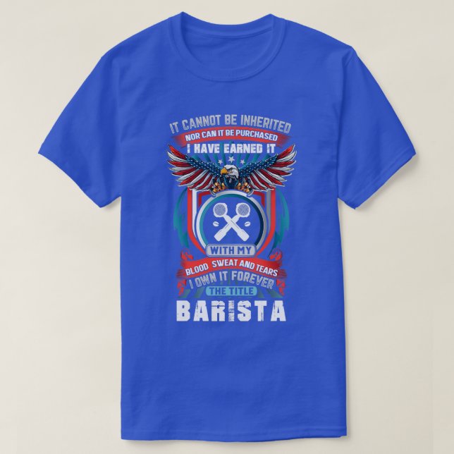 Awesome Sweat - shirt à capuche Barista (Design devant)