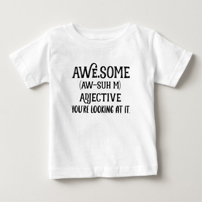 Awesome T-shirt de définition Je suis Awesome Funn (Devant)