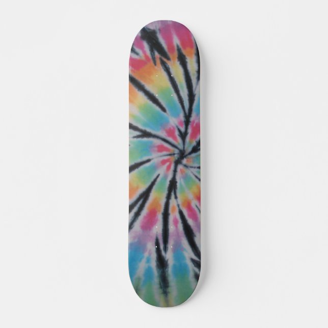 Awesome Tie Dye Skateboard - Swirl (Devant)