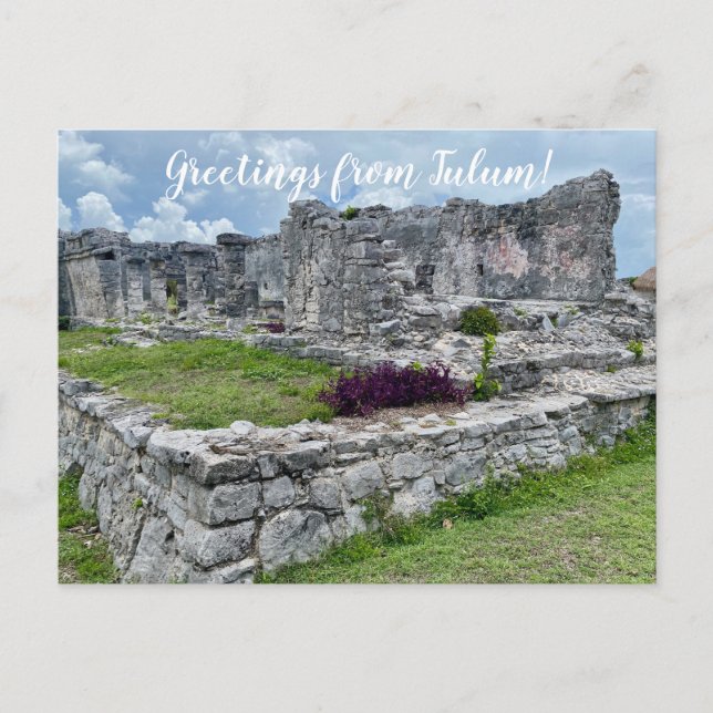 aWorld2Celebrate : Salutations de Tulum! Carte pos (Devant)