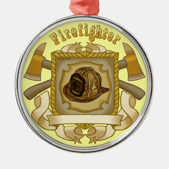 Ax Shield FireFighter ornement (Devant)