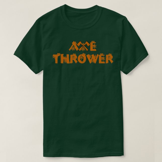 Ax Thrower Halloween chemise classique TShirt (Design devant)