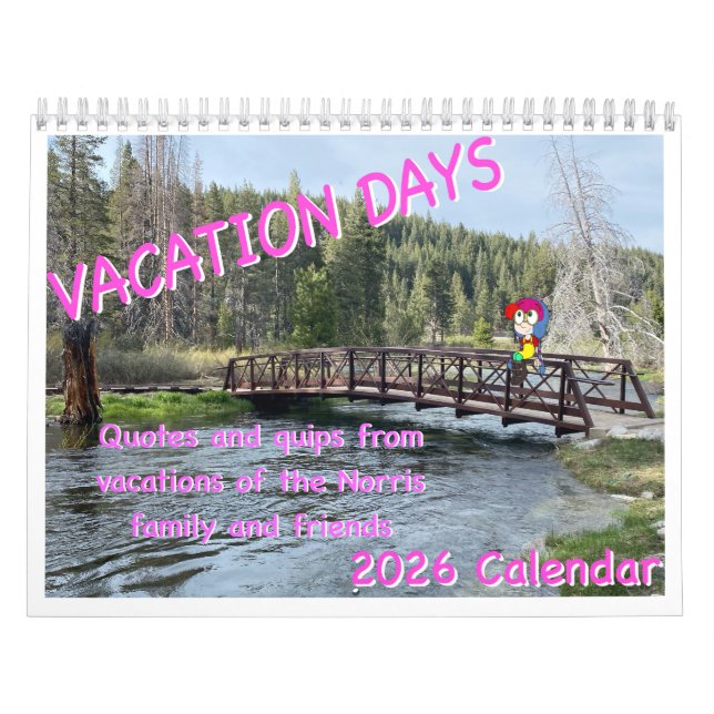 Axel Norris Calendrier des jours de vacances 2026 (Protection)