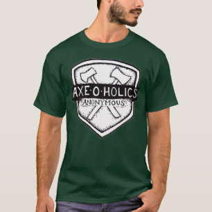 AxeOHolics Bouclier anonyme Timer classique TShirt