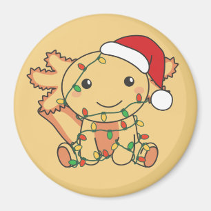 Axolotl Animaux d'hiver Axolotls Magnet