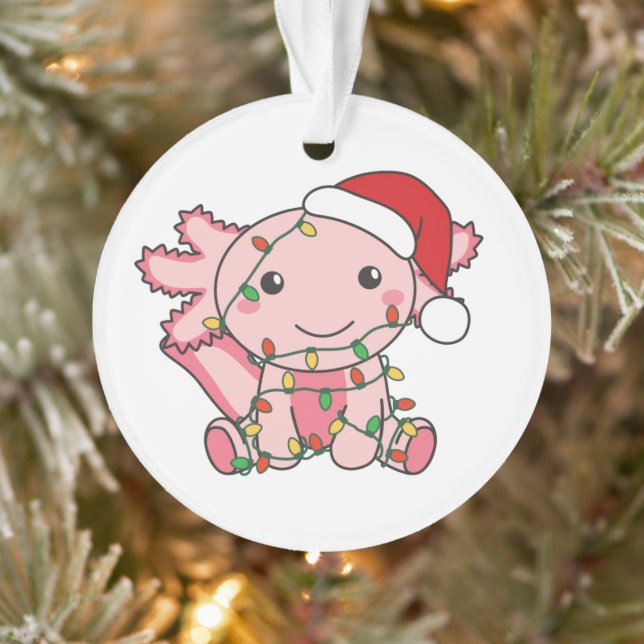 Axolotl Christmas Winter Animals Axolotls (Arbre)