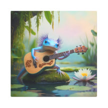 Axolotl Jouer de la guitare