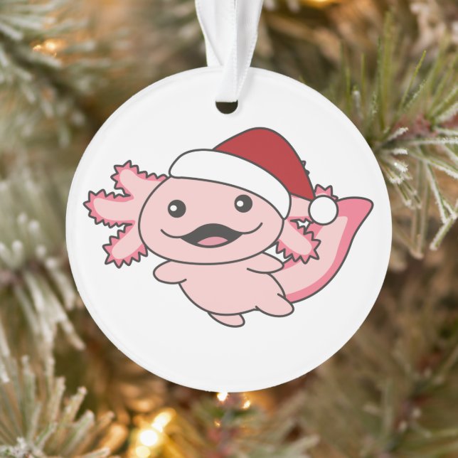 Axolotl Joyeux Noël hiver Axolotl (Arbre)