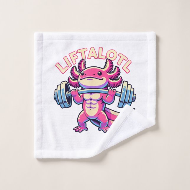 Axolotl LIFTALOTL (Gant de toilette)