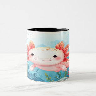 Axolotl Mug - Cute Underwater Salamander Gift