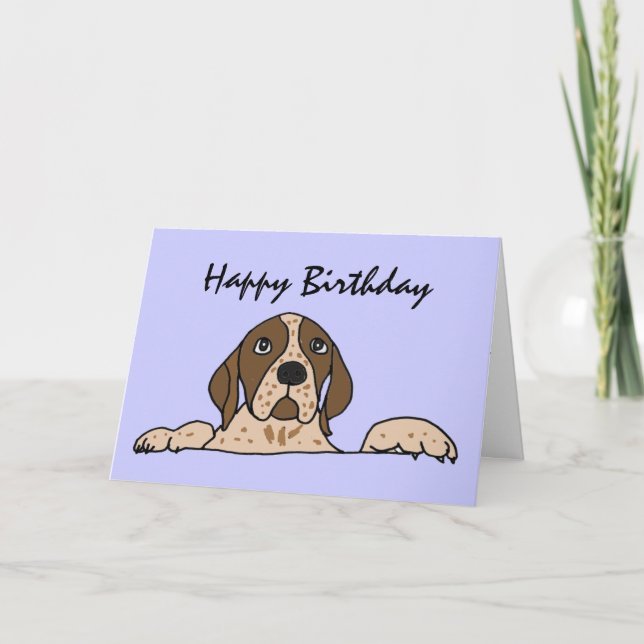 AY - Chasse Chien Carte d'anniversaire (Devant)