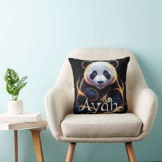 "Ayah le Panda - mignonne Coussin de design Panda"