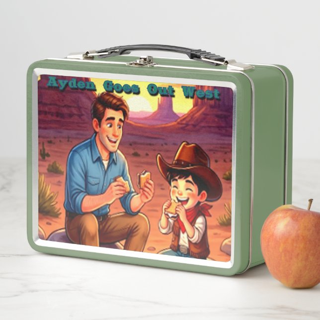 Ayden Goes Out West | Métal | Lunch Box (En situation)