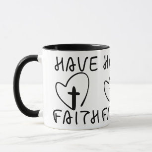 Ayez La Foi Puissante Mug À Deux Tons