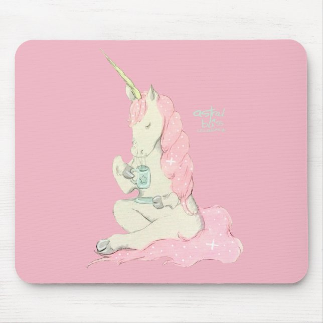 Ayez le café et le thé avec moi - tapis de souris (Devant)