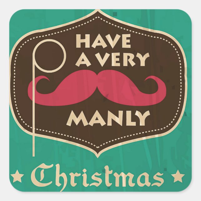Ayez un autocollant de Noël très maniaque (Devant)