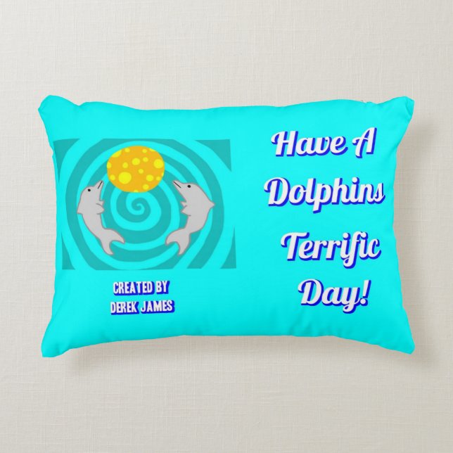 Ayez Un Coussin D'Accentuation Des Dauphins (Devant)