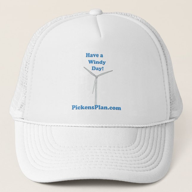 Ayez un jour venteux ! Casquette de pp (Devant)