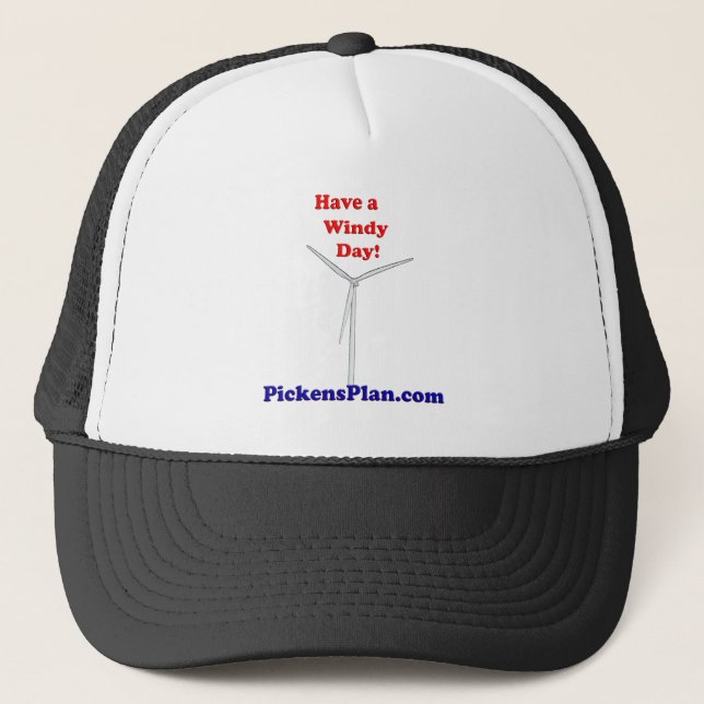 Ayez un jour venteux ! Casquette de pp (Devant)