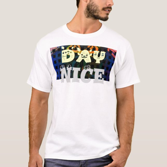 Ayez un Modèle T-Shirt de base de jour béni (Devant)