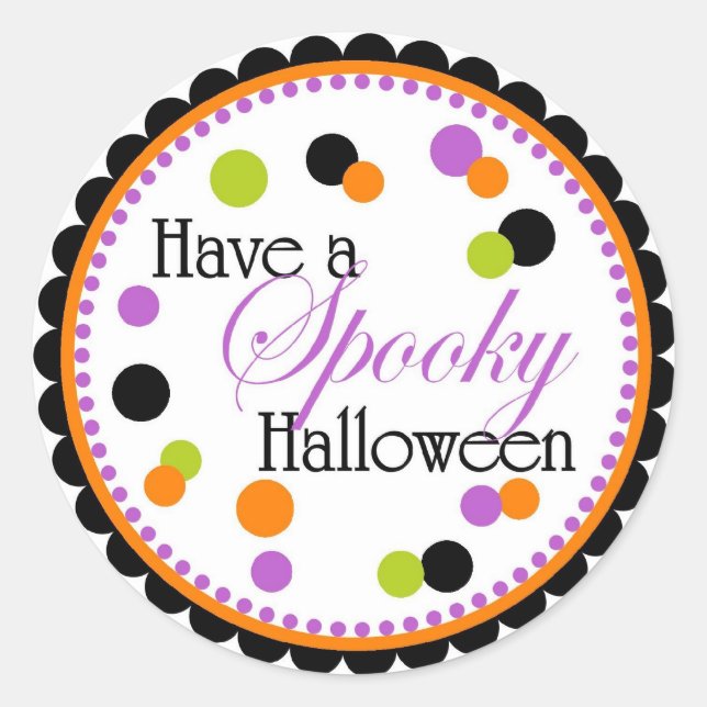 Ayez un Stickers Halloween ÉFFRAYANT (Devant)