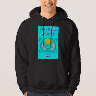 Ayez un sweat - shirt à capuche noir d'hommes