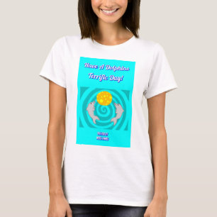 Ayez un T-shirt blanc de femmes terribles de jour