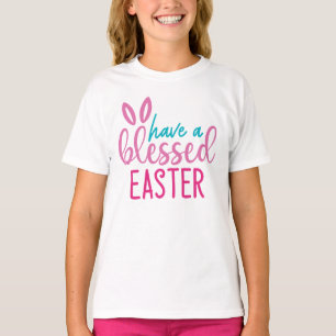 Ayez un T-shirt de Pâques pour les enfants