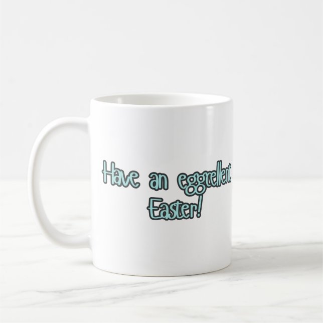 "Ayez une bonne Pâques" Mug de Pâques (Gauche)