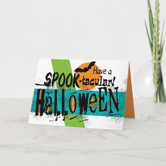 Ayez Une Carte D'Halloween Tactique En Cuisson (Devant)