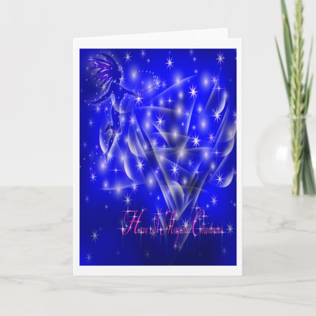 Ayez Une Carte Magique De Noël (Devant)