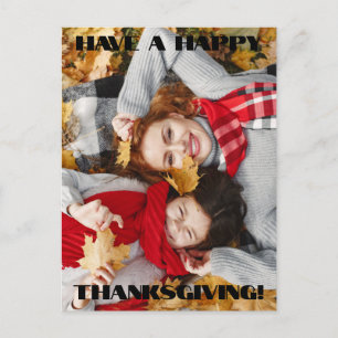 Ayez Une Carte Postale Bon thanksgiving Photo Holi